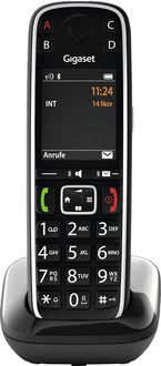 Produktbild: Gigaset E720 DECT, GAP, Bluetooth&reg; Schnurloses Telefon analog Babyphone, Bluetooth, inkl. Mobilteil, mit Basis, Freisprechen