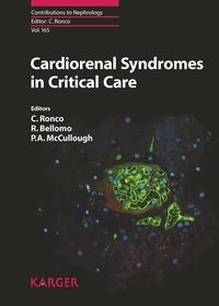 Produktbild: Cardiorenal Syndromes in Critical Care