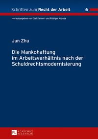 Produktbild: Die Mankohaftung im Arbeitsverhaeltnis nach der Schuldrechtsmodernisierung