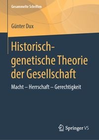 Produktbild: Historisch-genetische Theorie der Gesellschaft