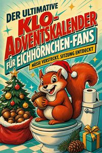Produktbild: Der ultimative Klo-Adventskalender f&uuml;r Eichh&ouml;rnchen-Fans
