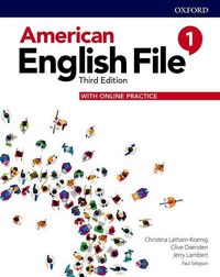 Produktbild: American English File: Level 1: Students Book Pack