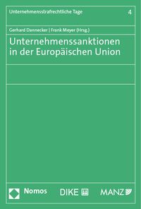Produktbild: Unternehmenssanktionen in der Europ&auml;ischen Union
