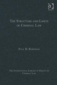 Produktbild: The Structure and Limits of Criminal Law