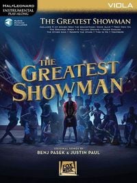 Produktbild: The Greatest Showman Instrumental Play-Along Series for Viola Book/Online Audio