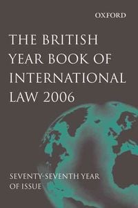 Produktbild: British Year Book of International Law 2006 Volume 77