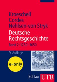 Produktbild: Deutsche Rechtsgeschichte, Bd. 2