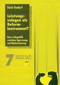 Produktbild: Leistungszulagen als Reforminstrument?