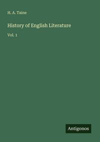 Produktbild: History of English Literature