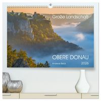 Produktbild: Gro&szlig;e Landschaft Obere Donau (hochwertiger Premium Wandkalender 2026 DIN A2 quer), Kunstdruck in Hochglanz