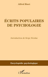 Produktbild: Ecrits populaires de psychologie