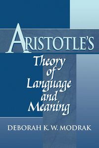 Produktbild: Aristotle's Theory of Language and Meaning
