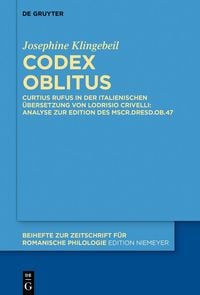 Produktbild: Codex oblitus
