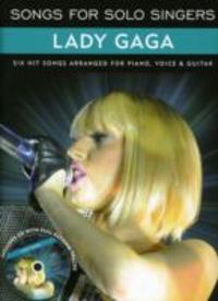Produktbild: Songs For Solo Singers - Lady GaGa, Songbook, w. Audio-CD