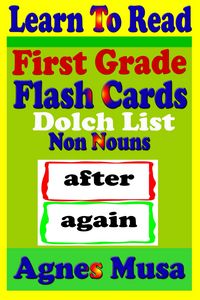 Produktbild: First Grade Flash Cards - Dolch List Non Nouns (Learn To Read, #23)