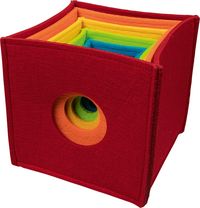 Produktbild: Stapelwürfel Regenbogen