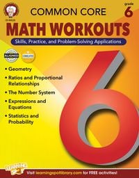 Produktbild: Common Core Math Workouts, Grade 6