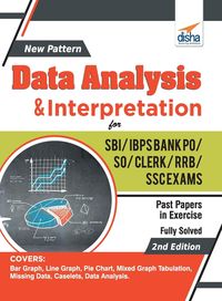 Produktbild: New Pattern Data Analysis & Interpretation for SBI/ IBPS Bank PO/ SO/ Clerk/ RRB/ SSC Exams 2nd Edition