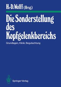 Produktbild: Die Sonderstellung des Kopfgelenkbereichs