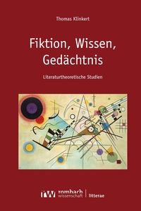 Produktbild: Fiktion, Wissen, Ged&auml;chtnis