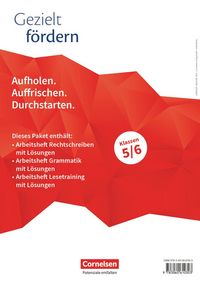 Produktbild: Gezielt f&ouml;rdern - Lern- und &Uuml;bungshefte Deutsch - 5./6. Schuljahr