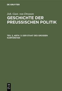 Produktbild: Der Staat des grossen Kurf&uuml;rsten
