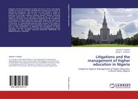 Produktbild: Litigations and the management of higher education in Nigeria