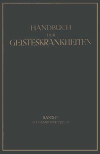Produktbild: Handbuch der Geisteskrankheiten