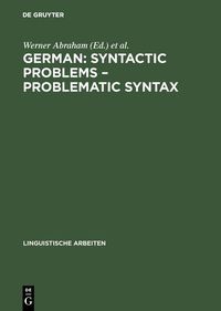 Produktbild: German: Syntactic Problems - Problematic Syntax