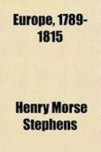 Produktbild: Europe, 1789-1815