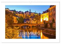 Produktbild: LUXEMBURG Stadt der Kontraste (Wandkalender 2026 DIN A3 quer), CALVENDO Monatskalender