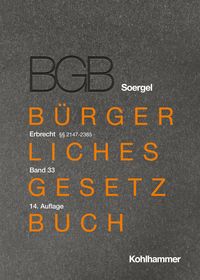 Produktbild: Kommentar zum B&uuml;rgerlichen Gesetzbuch mit Einf&uuml;hrungsgesetz und Nebengesetzen (BGB) (Soergel)