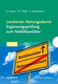 Produktbild: Lernkarten Rettungsdienst - Erg&auml;nzungspr&uuml;fung zum Notfallsanit&auml;ter