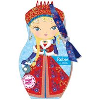 Produktbild: Robes du monde : carnet cr&eacute;atif