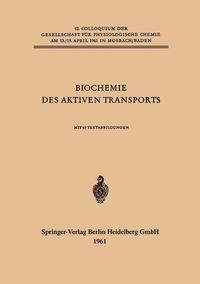 Produktbild: Biochemie des Aktiven Transports