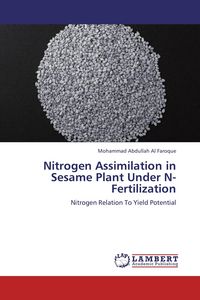 Produktbild: Nitrogen Assimilation in Sesame Plant Under N-Fertilization