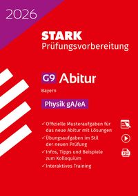 Produktbild: STARK Physik gA/eA - Abitur 2026 Bayern - Pr&uuml;fungsvorbereitung