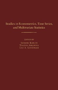 Produktbild: Studies in Econometrics, Time Series, and Multivariate Statistics