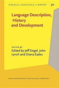 Produktbild: Language Description, History and Development