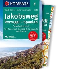 Bild vom Artikel KOMPASS Wanderführer Jakobsweg Portugal Spanien, 60 Touren vom Autor Robert Schwänz