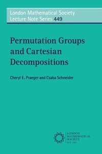 Produktbild: Permutation Groups and Cartesian Decompositions