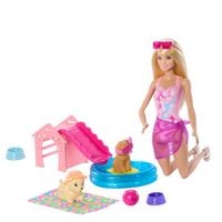 Produktbild: Barbie Hündchen Pooplparty aloha blond
