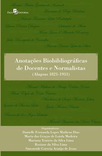 Produktbild: Anota&ccedil;&otilde;es biobibliogr&aacute;ficas de docentes e normalistas