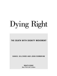 Produktbild: Dying Right
