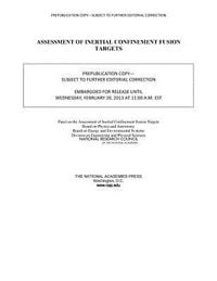 Produktbild: Assessment of Inertial Confinement Fusion Targets