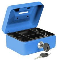 Produktbild: Burg W&auml;chter MONEY 5012 blue Geldkassette (B x H x T) 125 x 60 x 95mm Blau