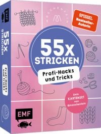 Produktbild: 55 x stricken &ndash; Profi-Hacks und Tricks | Dein Kartenset von @maschenfein