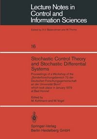Produktbild: Stochastic Control Theory and Stochastic Differential Systems