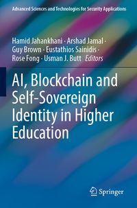 Produktbild: AI, Blockchain and Self-Sovereign Identity in Higher Education