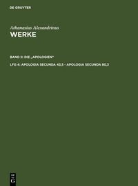 Produktbild: Apologia secunda 43,5 - Apologia secunda 80,3